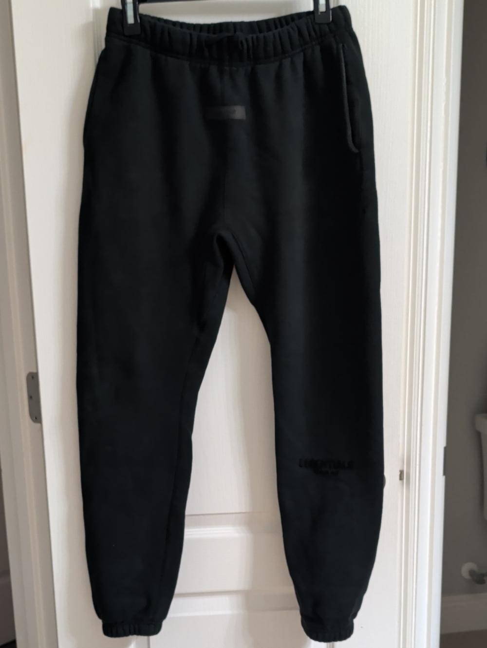 Essentials Black Men's Jogger Sweatpants